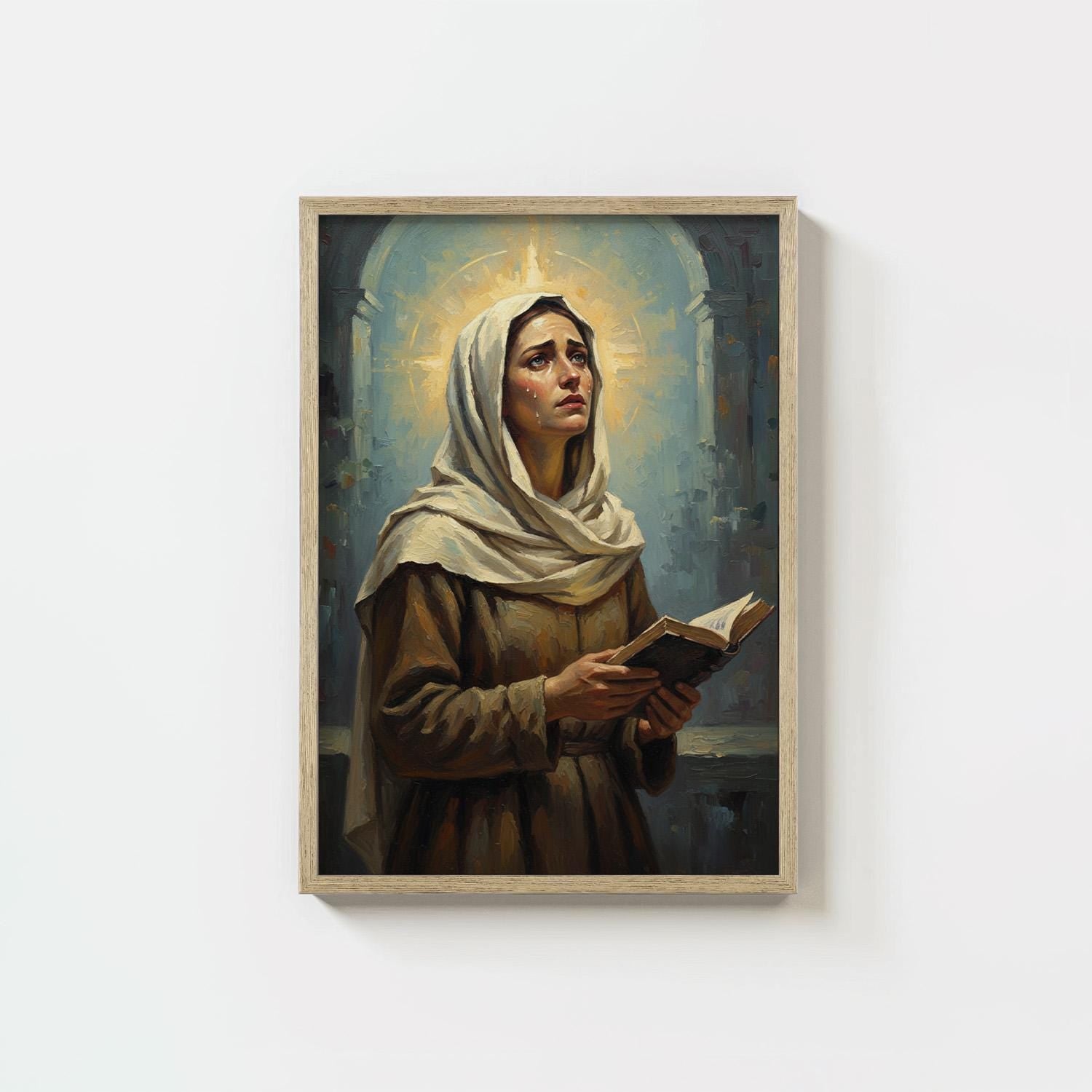 St. Monica - Digital Print | High Resolution | Instant Access | Easy Download