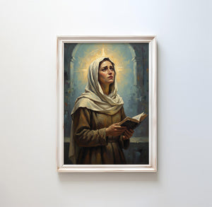 St. Monica - Digital Print | High Resolution | Instant Access | Easy Download