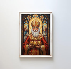 St. Nicholas - Digital Print | High Resolution | Instant Access | Easy Download