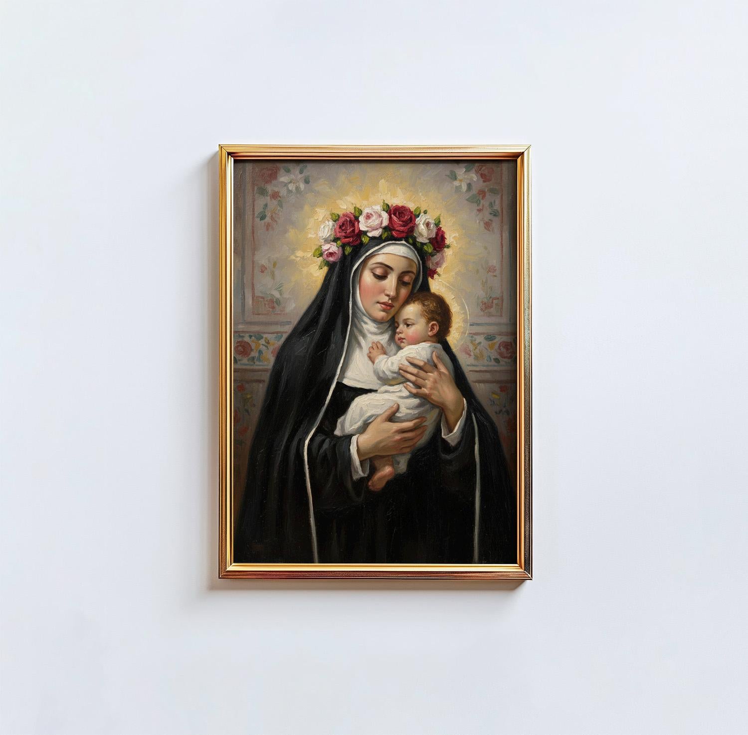 St. Rose of Lima - Digital Print | High Resolution | Instant Access | Easy Download