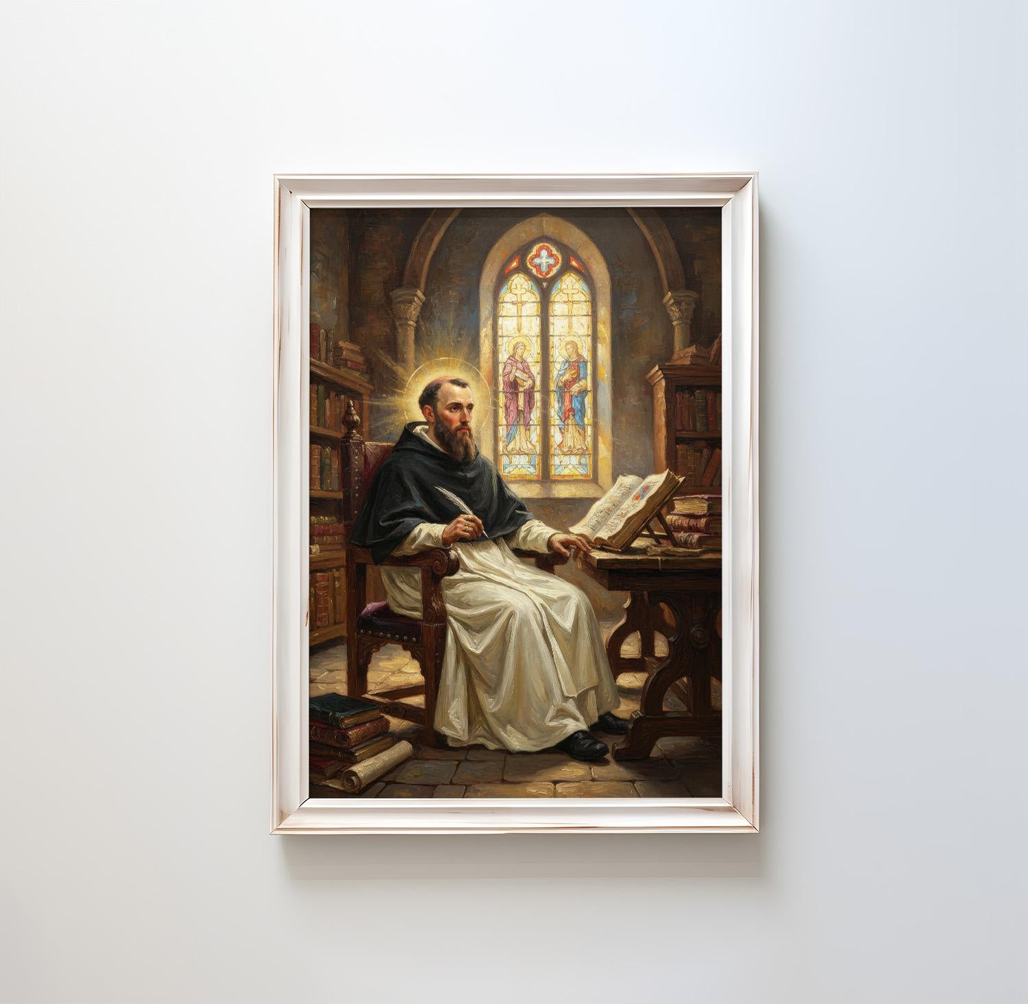 St. Thomas Aquinas - Digital Print | High Resolution | Instant Access | Easy Download