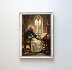St. Thomas Aquinas - Digital Print | High Resolution | Instant Access | Easy Download