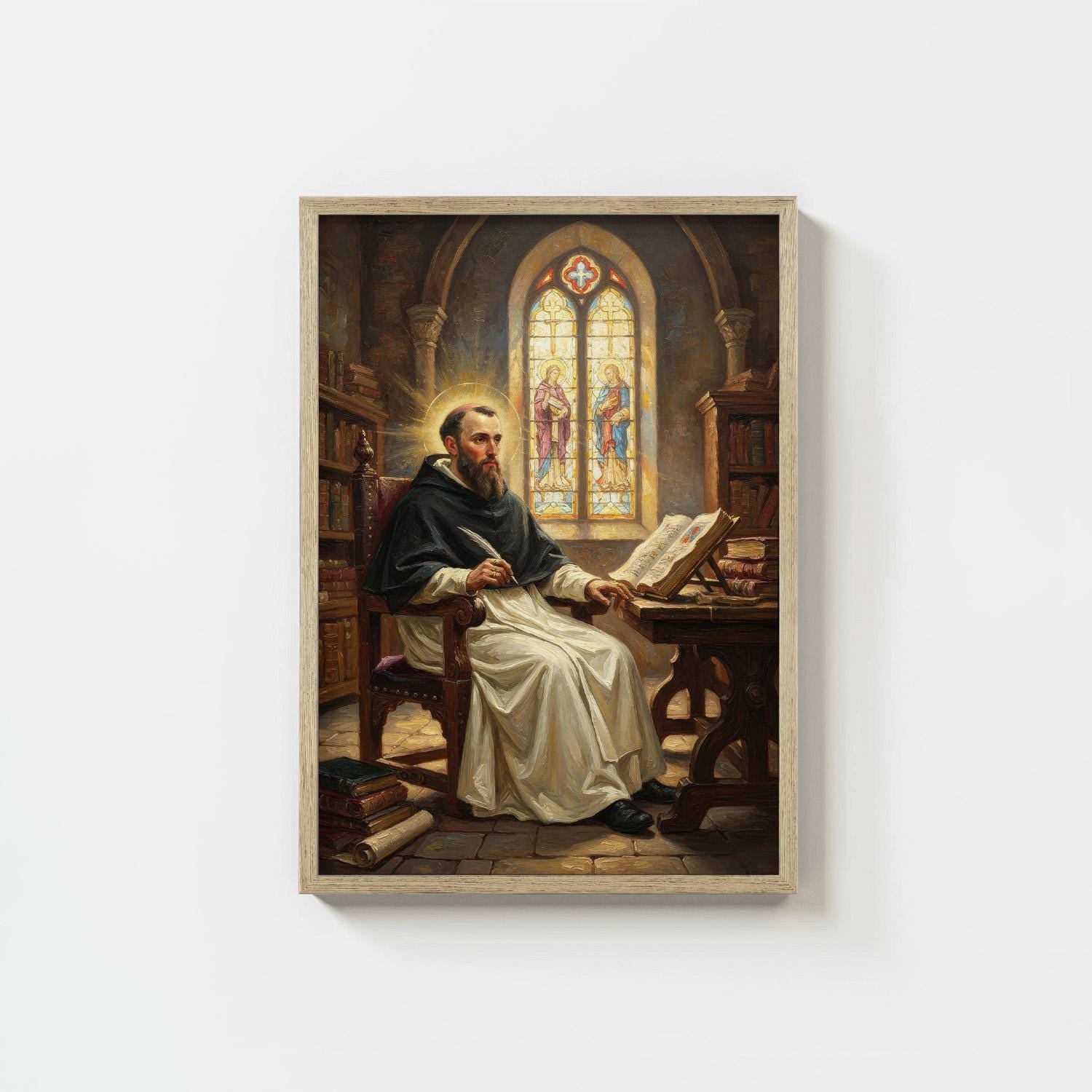 St. Thomas Aquinas - Digital Print | High Resolution | Instant Access | Easy Download