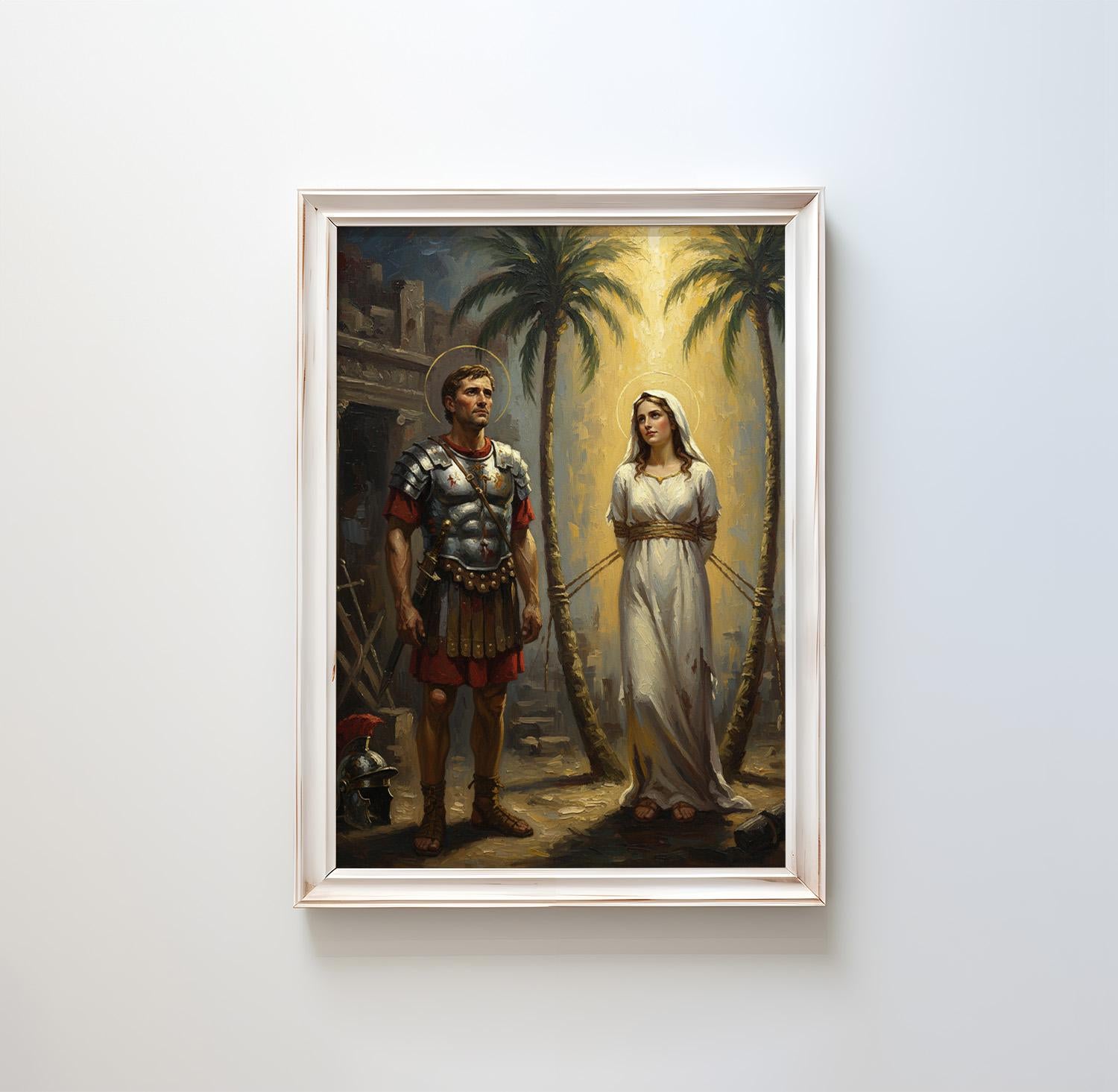 Saints Victor and Corona - Digital Print | High Resolution | Instant Access | Easy Download