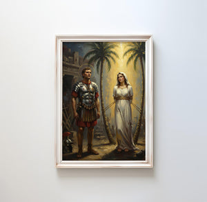 Saints Victor and Corona - Digital Print | High Resolution | Instant Access | Easy Download