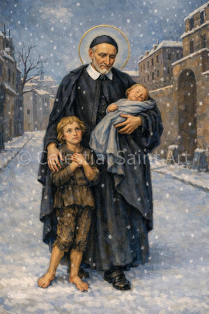 St. Vincent de Paul - Digital Print | High Resolution | Instant Access | Easy Download