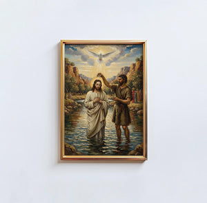 The Baptism of Jesus - Digital Print | High Resolution | Instant Access | Easy Download
