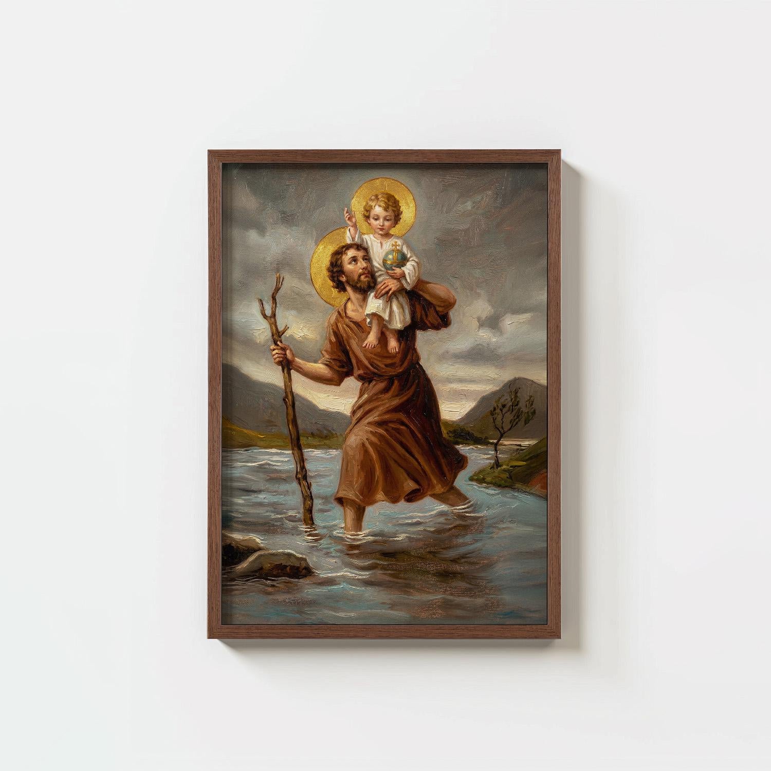 St. Christopher - Digital Print | High Resolution | Instant Access | Easy Download