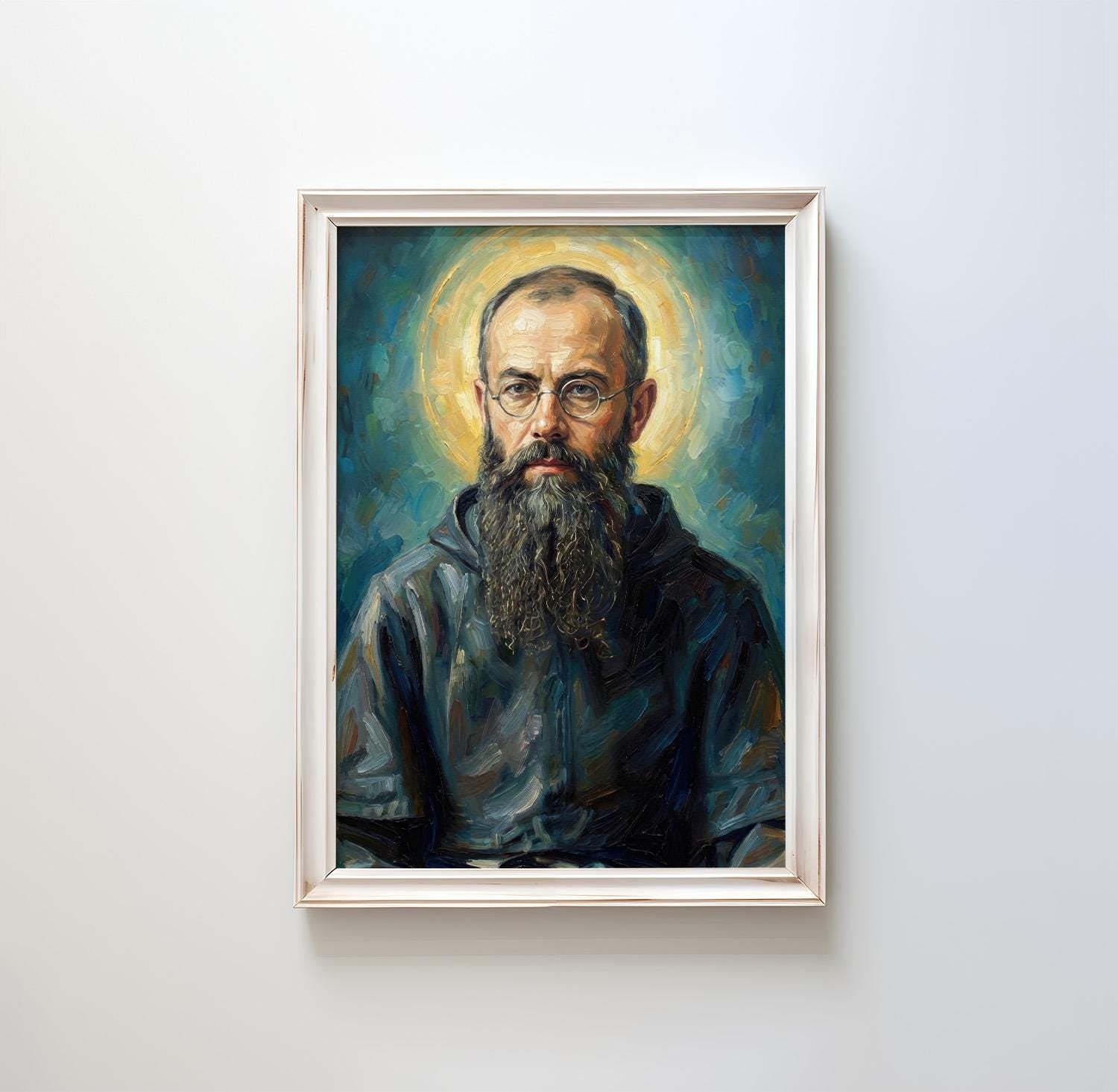 St. Maximilian Kolbe - Digital Print | High Resolution | Instant Access | Easy Download