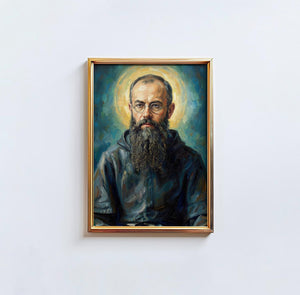 St. Maximilian Kolbe - Digital Print | High Resolution | Instant Access | Easy Download