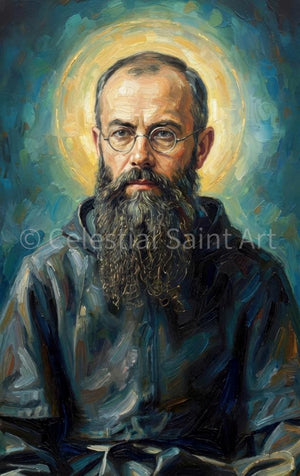 St. Maximilian Kolbe - Digital Print | High Resolution | Instant Access | Easy Download