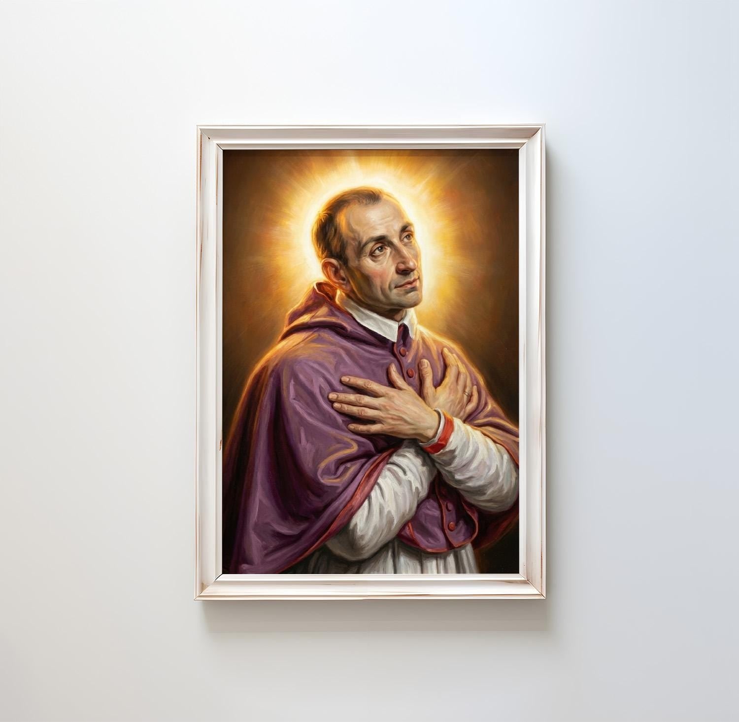 St. Charles Borromeo - Digital Print | High Resolution | Instant Access | Easy Download
