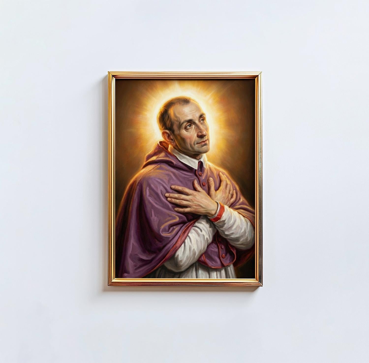 St. Charles Borromeo - Digital Print | High Resolution | Instant Access | Easy Download