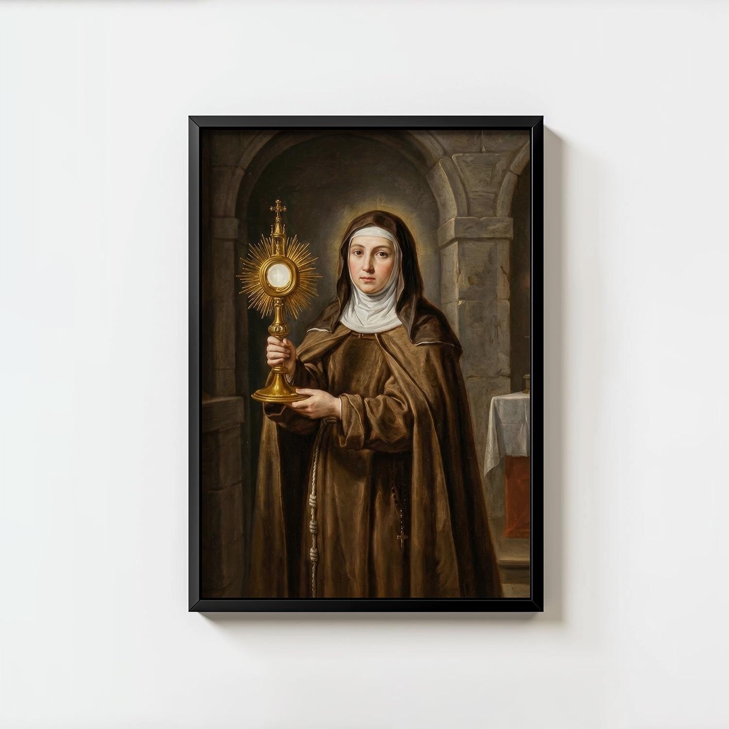 St. Clare of Assisi - Digital Print | High Resolution | Instant Access | Easy Download