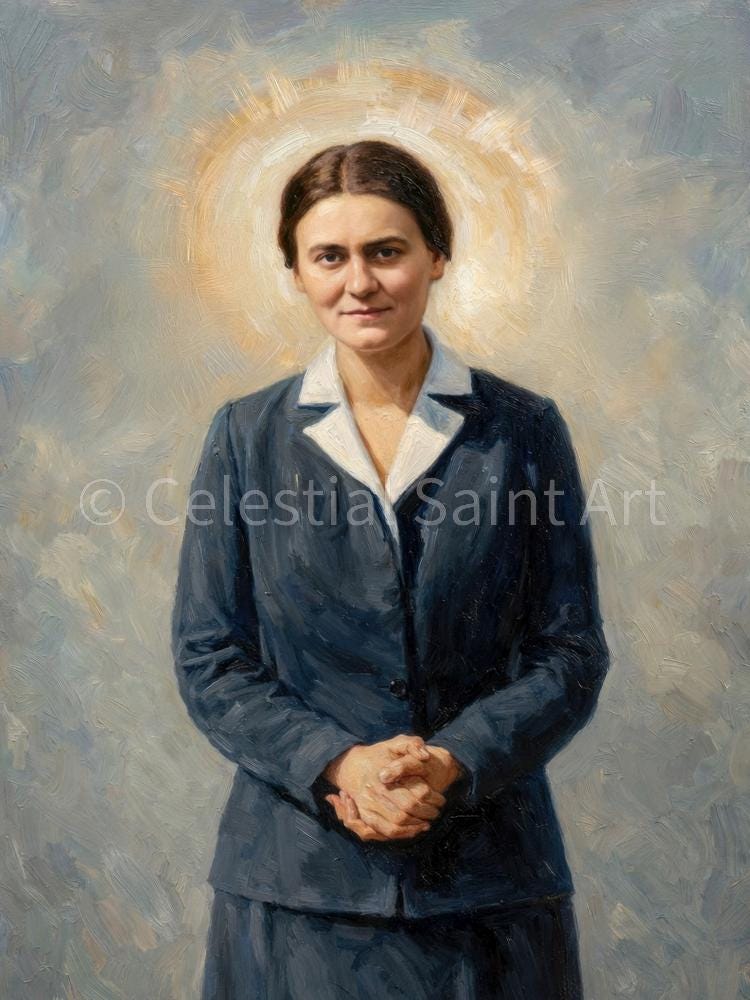 St. Edith Stein - Digital Print | High Resolution | Instant Access | Easy Download