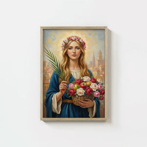 St. Dorothy of Caesarea - Digital Print | High Resolution | Instant Access | Easy Download
