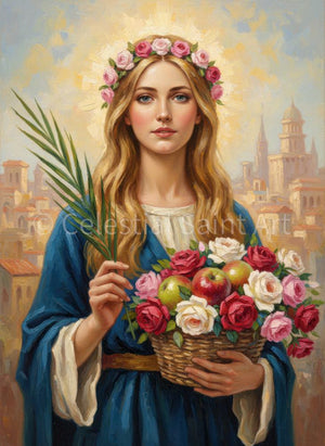 St. Dorothy of Caesarea - Digital Print | High Resolution | Instant Access | Easy Download