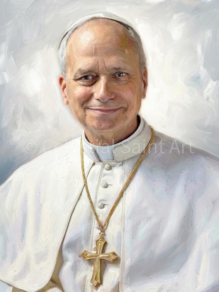Pope Leo XIV - Digital Print | High Resolution | Instant Access | Easy Download