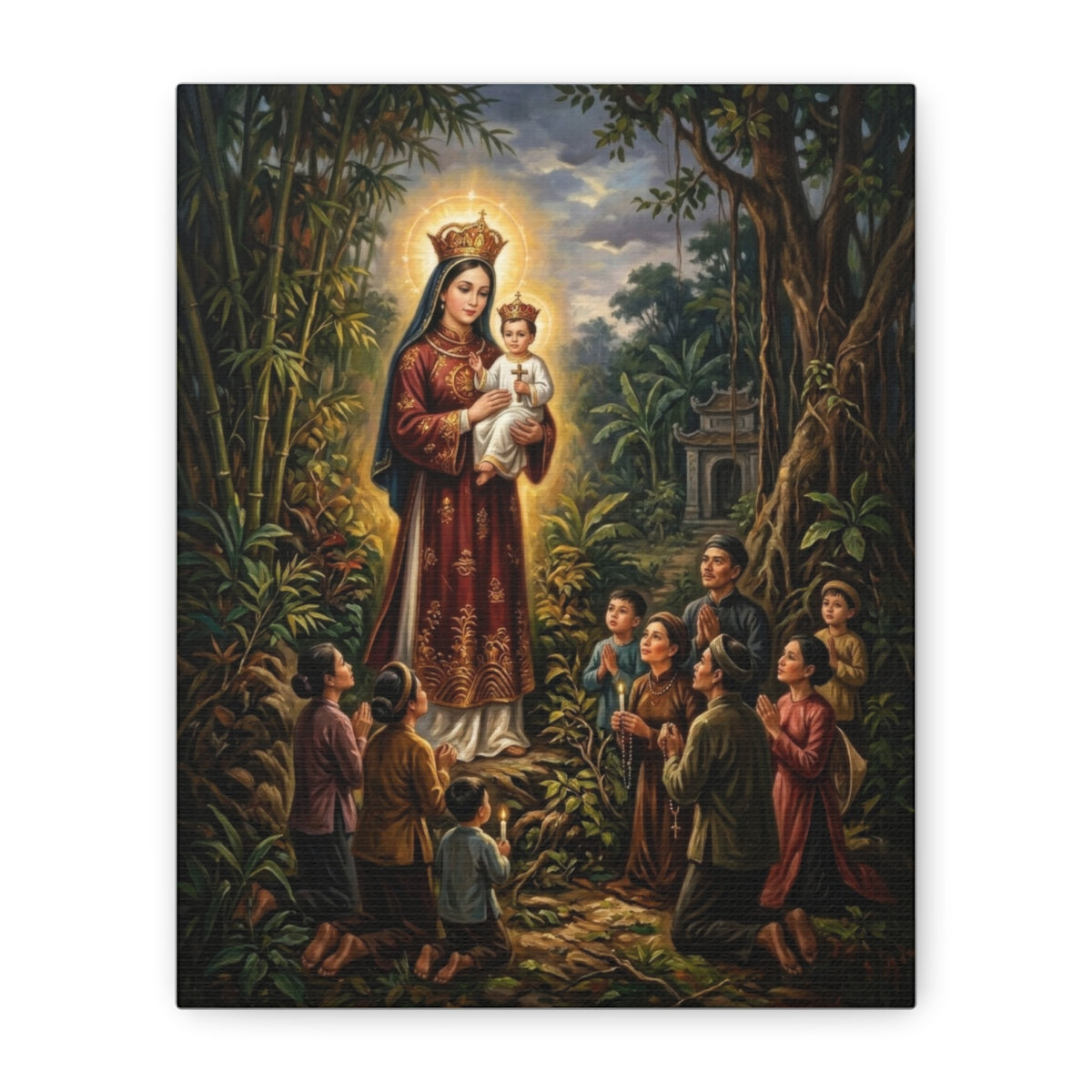Our Lady Of La Vang - Canvas Gallery Wraps