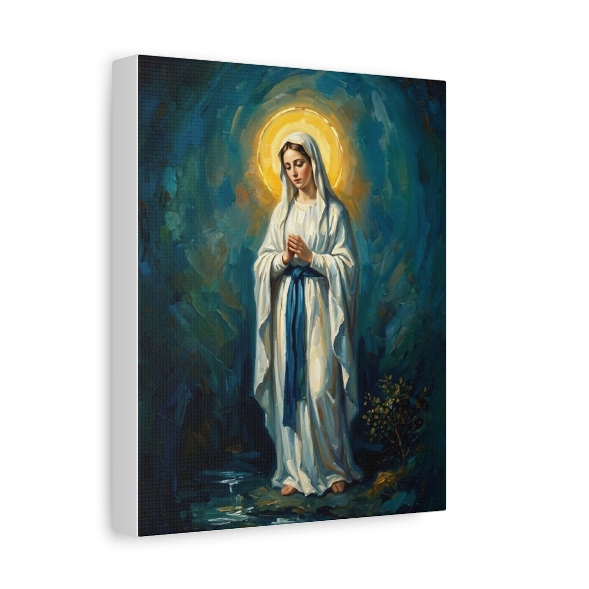 Our Lady Of Lourdes - Canvas Gallery Wraps