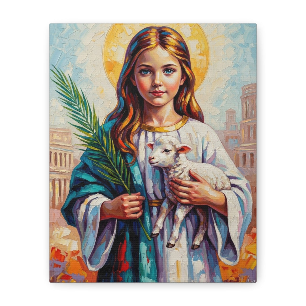 St. Agnes - Canvas Gallery Wraps