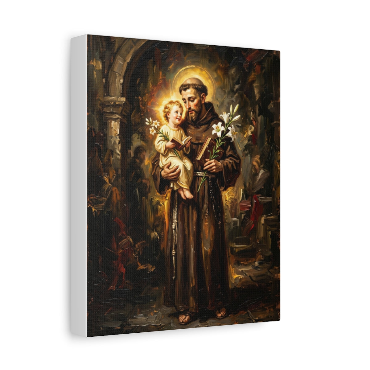 St. Anthony Of Padua - Canvas Gallery Wraps
