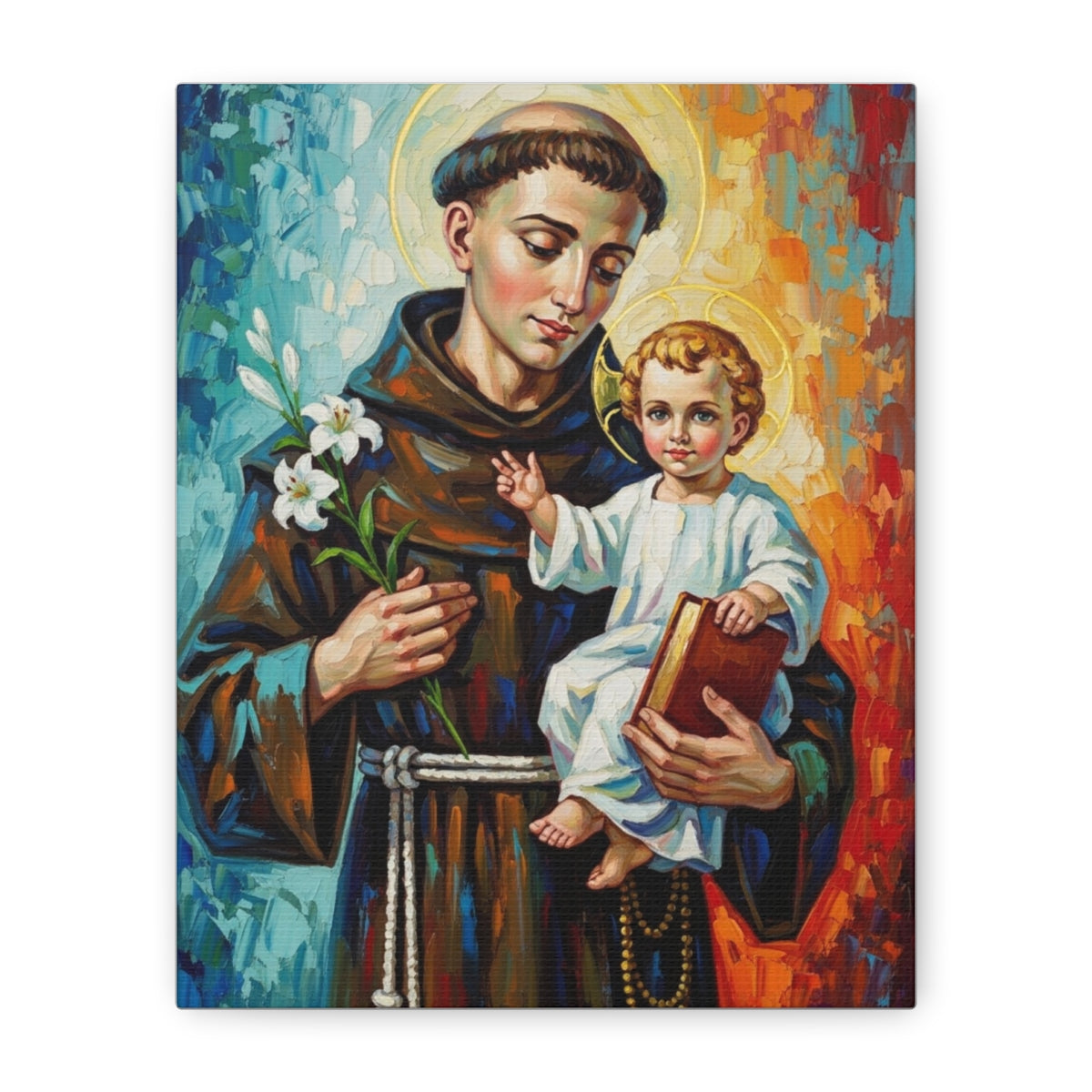 St. Anthony Padua - Canvas Gallery Wraps
