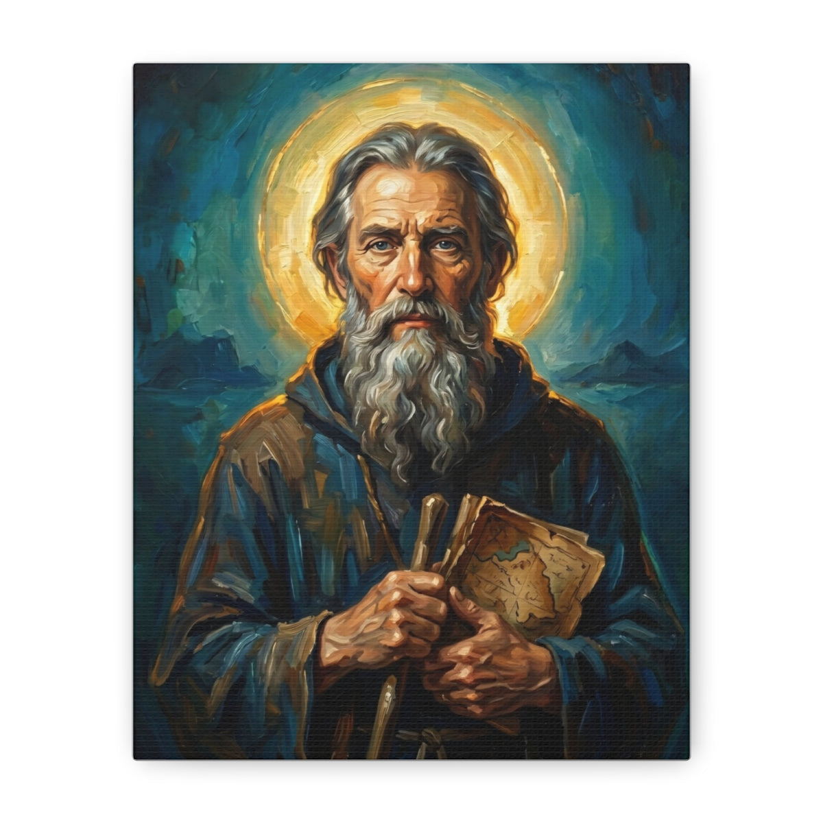 St. Brendan The Navigator - Canvas Gallery Wraps