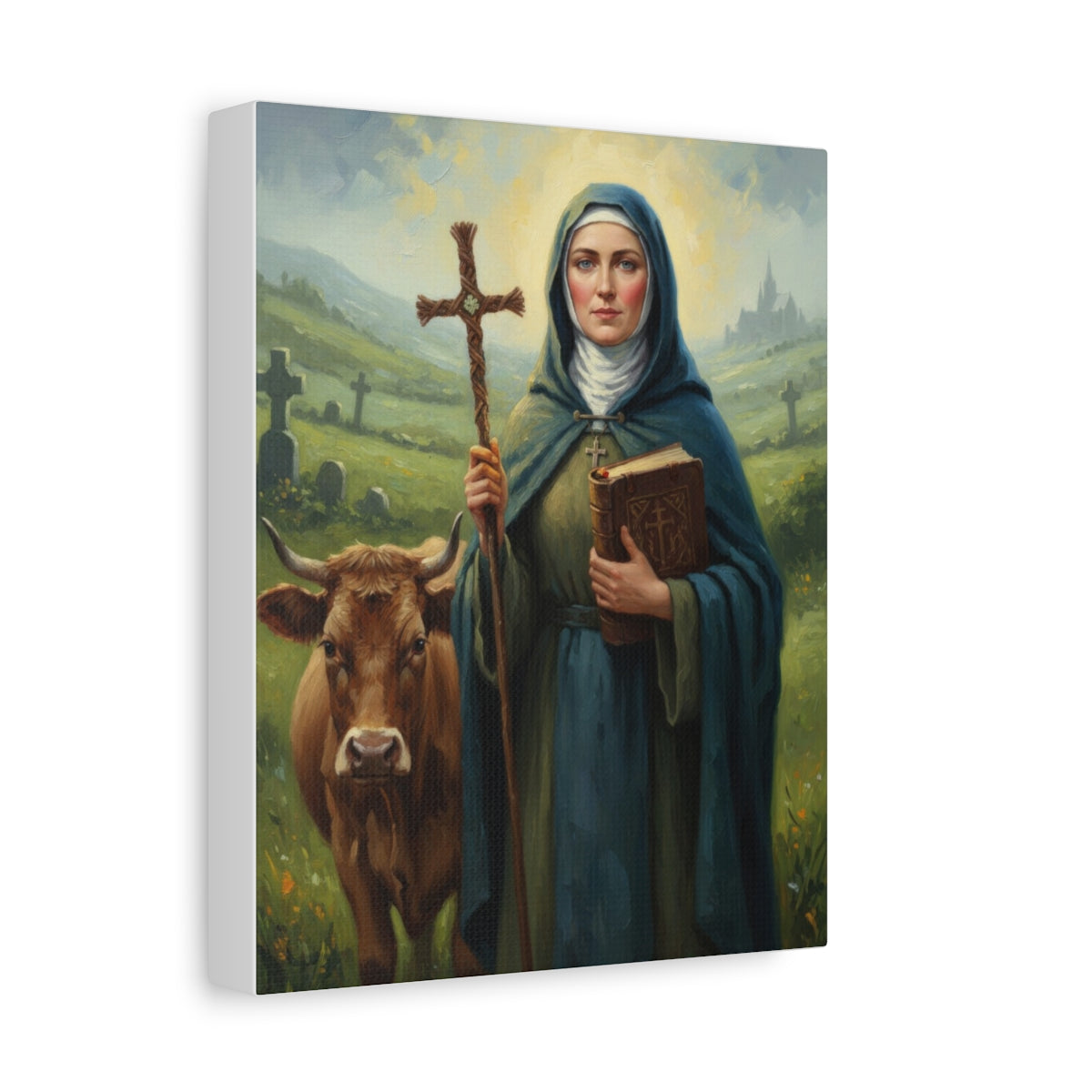 St. Brigidof Ireland - Canvas Gallery Wraps