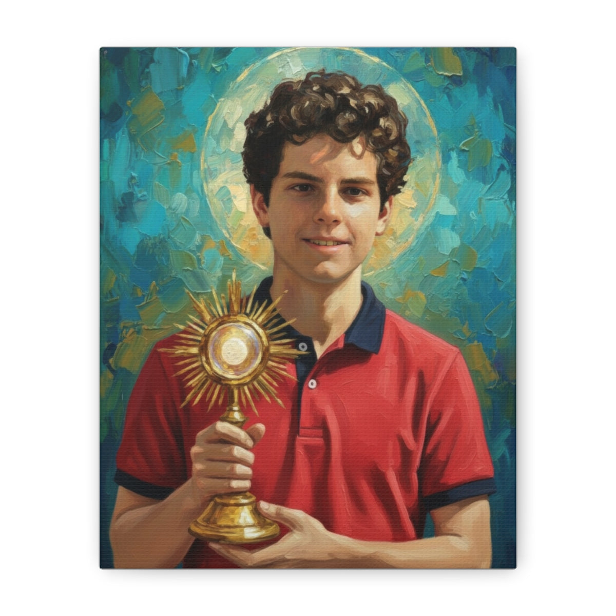St. Carlo Acutis - Canvas Gallery Wraps