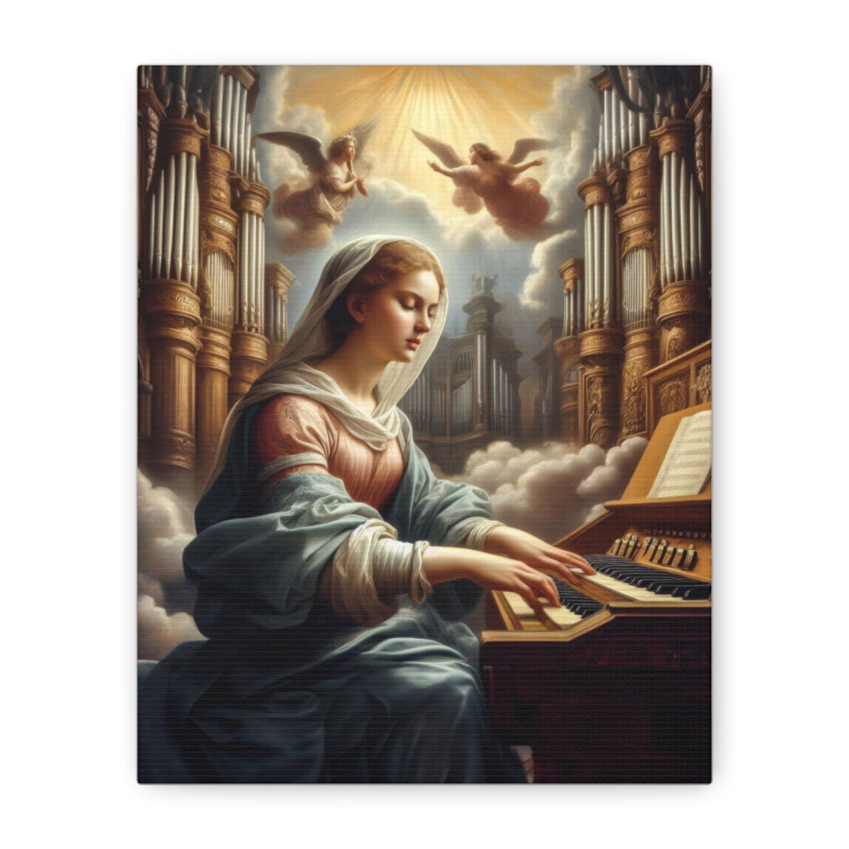 St. Cecilia - Canvas Gallery Wraps