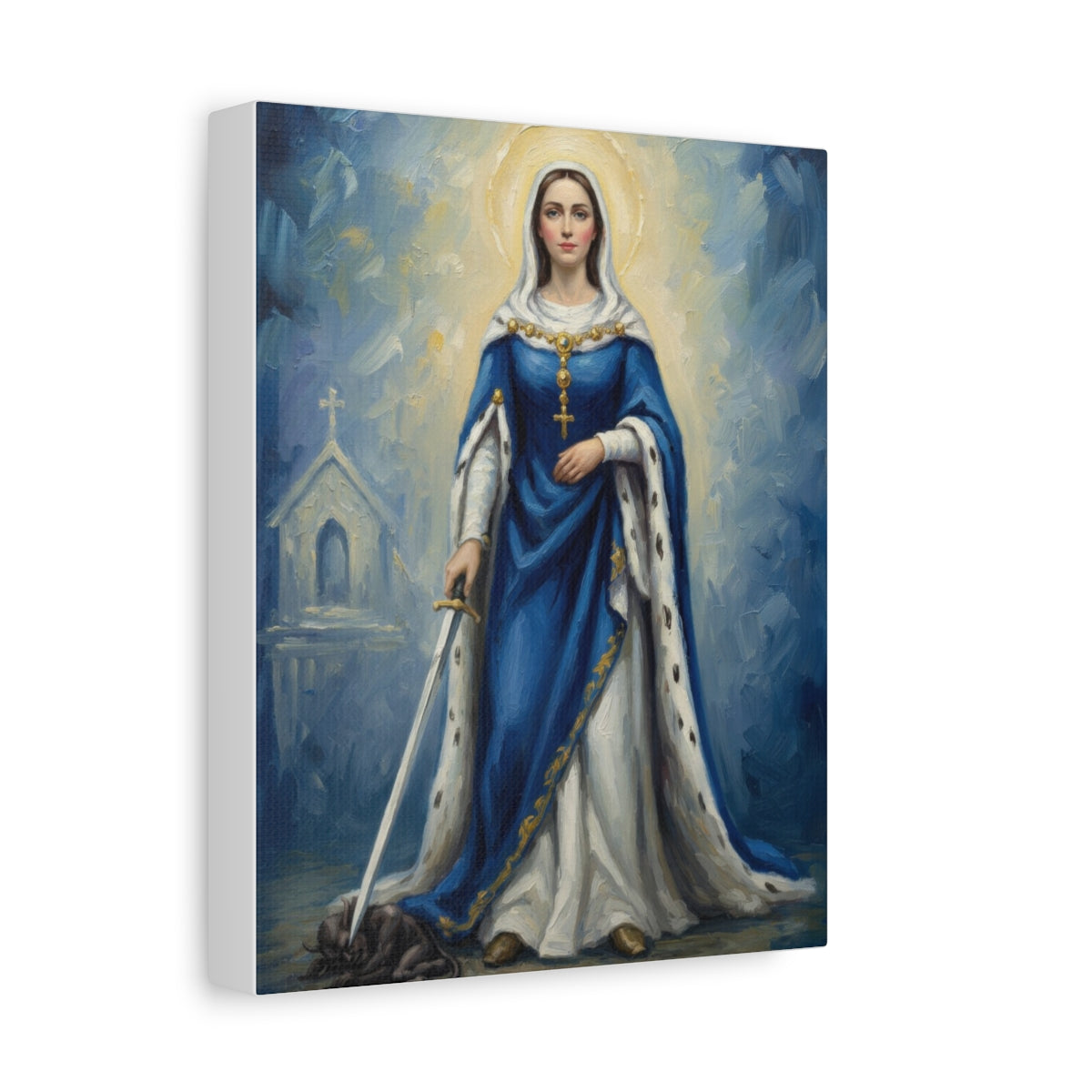 St. Dymphna - Canvas Gallery Wraps
