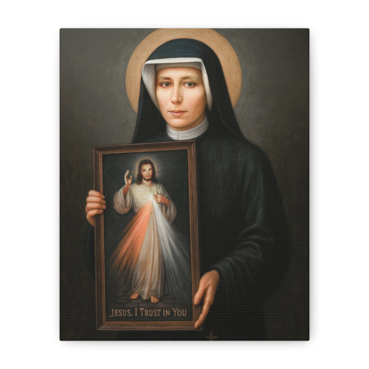 St. Faustina Kowalska - Canvas Gallery Wraps