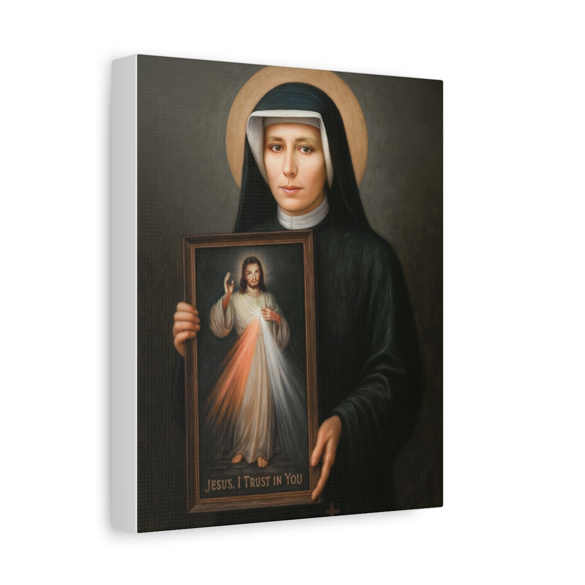 St. Faustina Kowalska - Canvas Gallery Wraps