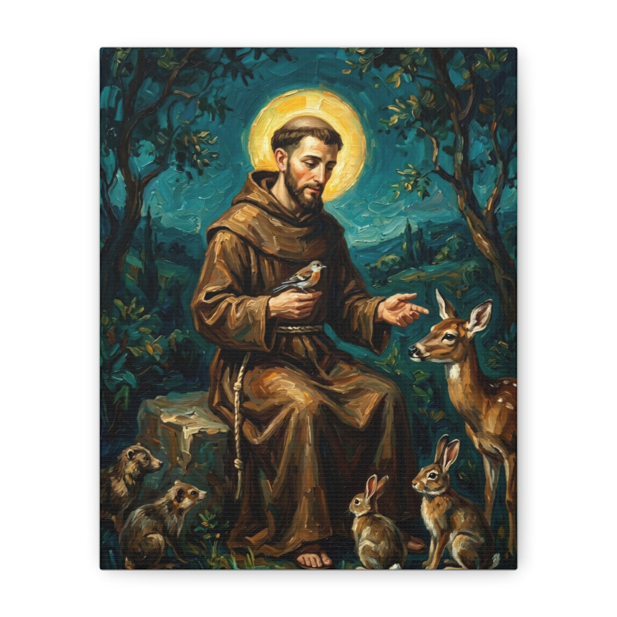 St. Francis Of Assisi - Canvas Gallery Wraps
