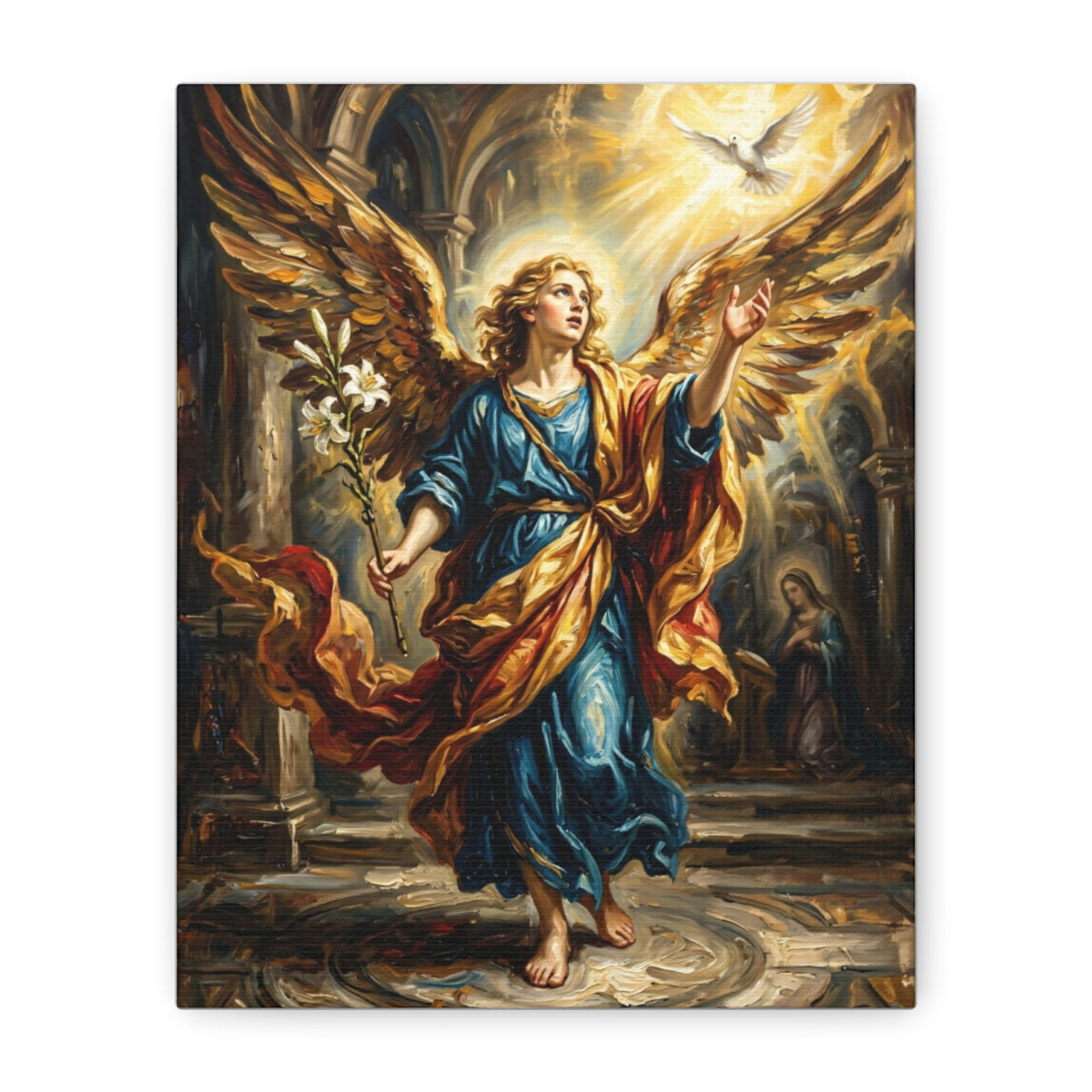 St. Gabriel The Archangel - Canvas Gallery Wraps