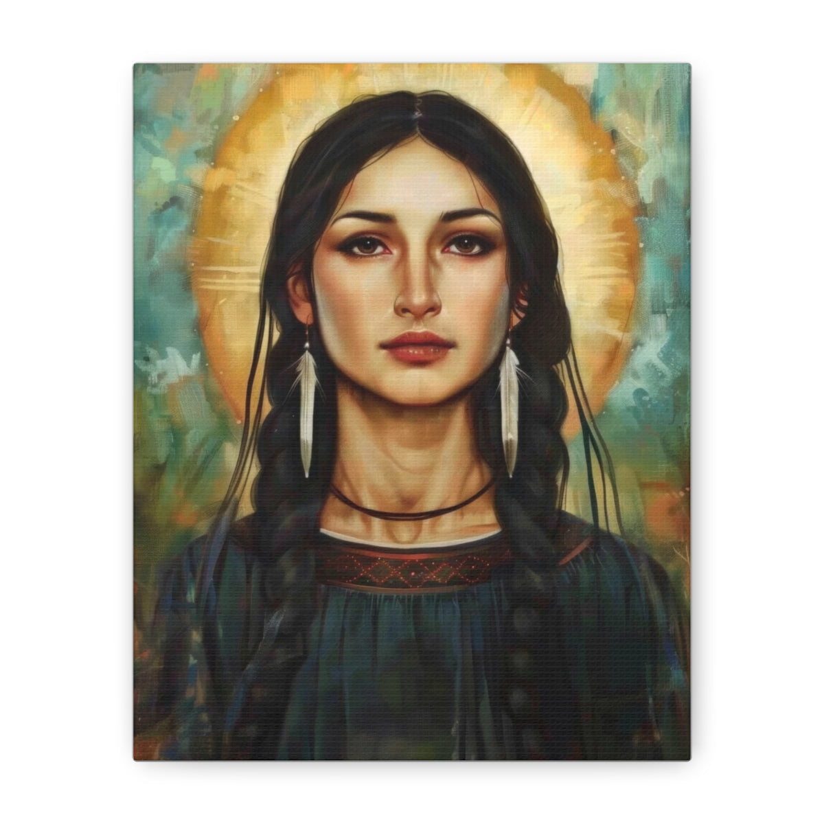 St. Kateri Tekakwitha - Canvas Gallery Wraps