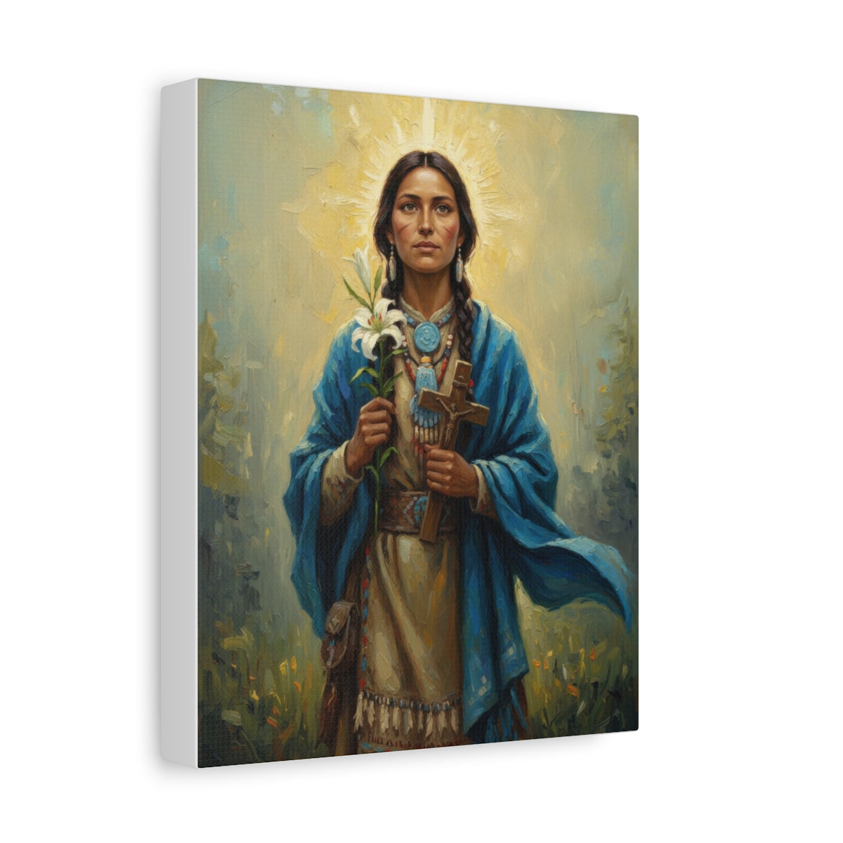 St. Kateri Tekakwitha - Canvas Gallery Wraps