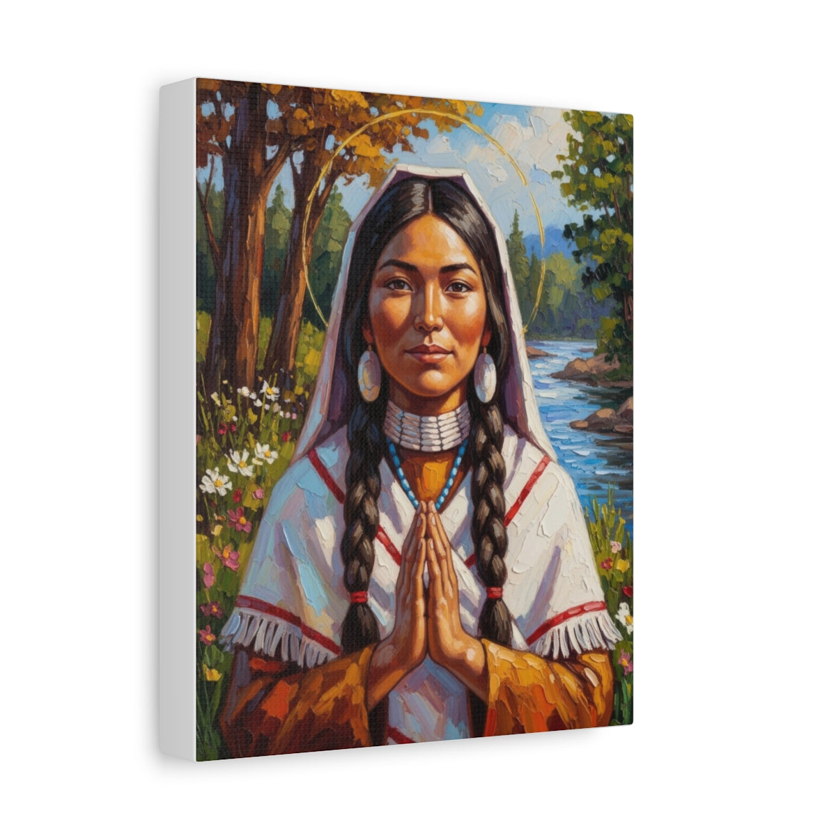 St. Kateri Tekakwitha - Canvas Gallery Wraps