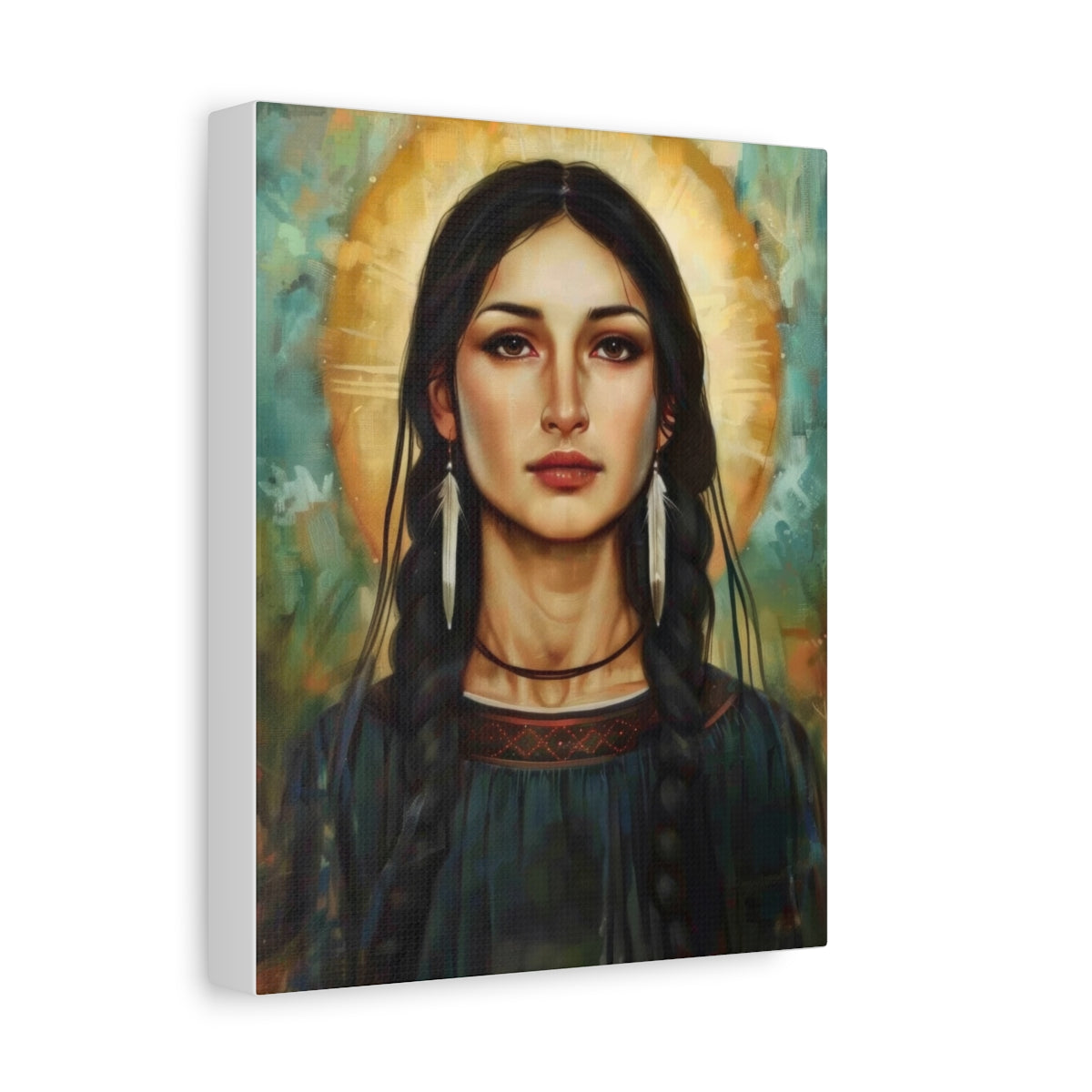 St. Kateri Tekakwitha - Canvas Gallery Wraps