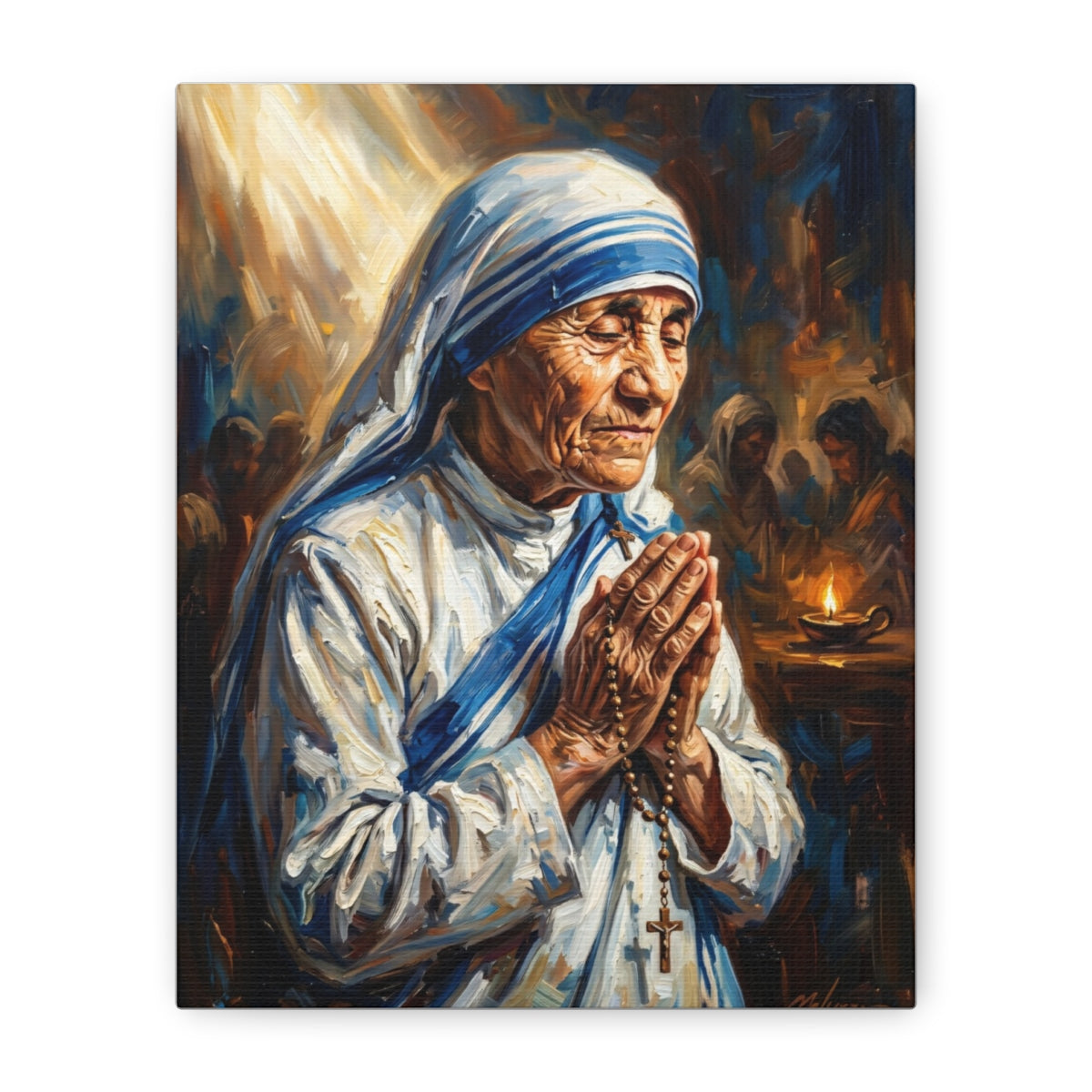 St. Mother Teresa Of Calcutta - Canvas Gallery Wraps