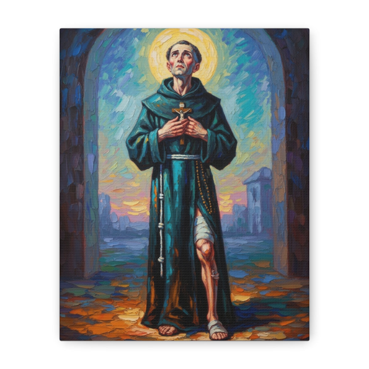 St. Peregrine - Canvas Gallery Wraps
