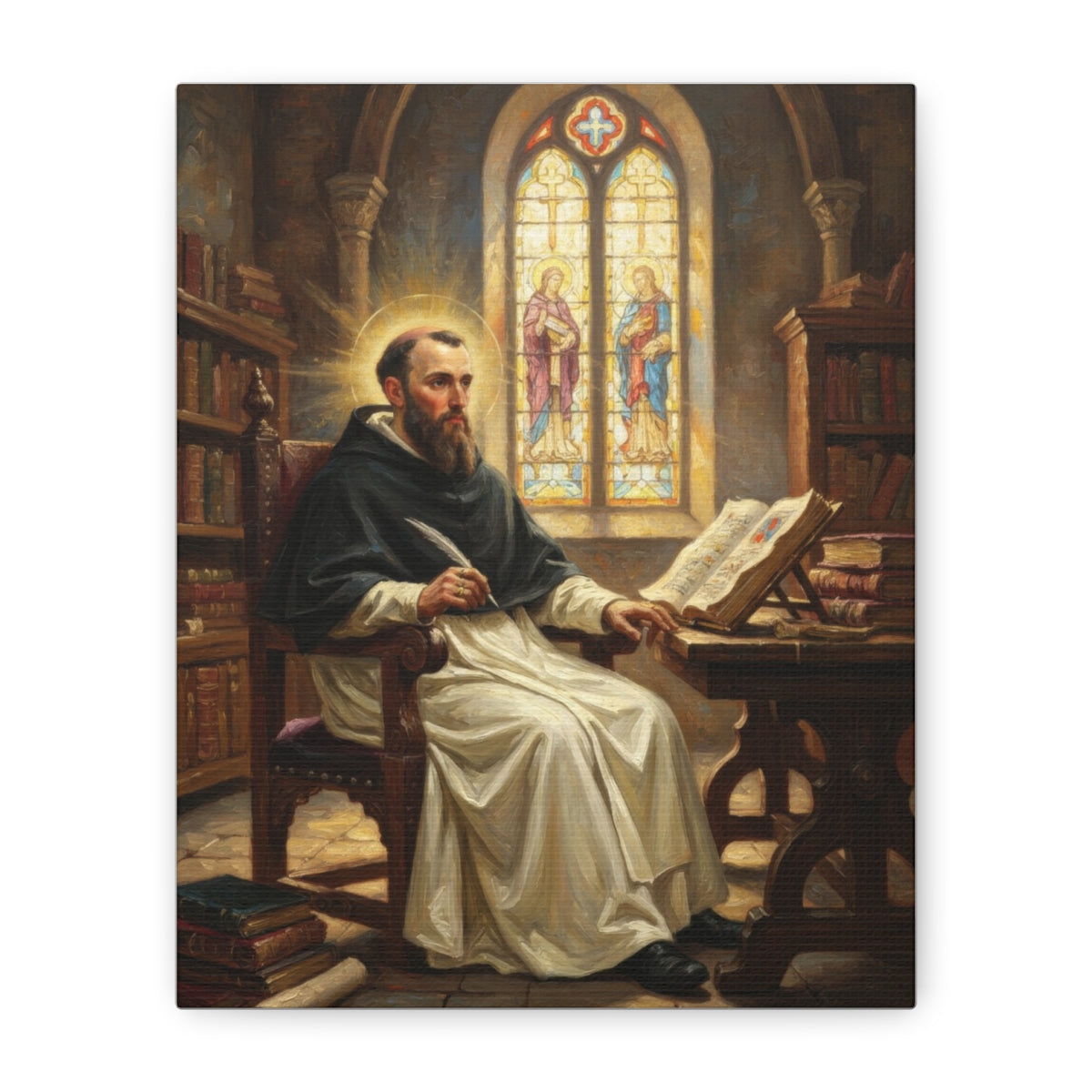 St. Thomas Aquinas - Canvas Gallery Wraps