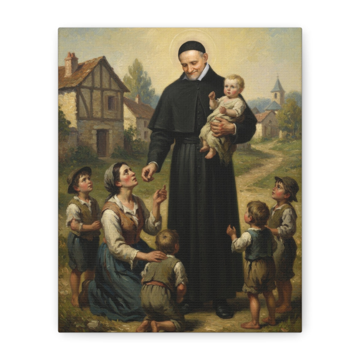 St. Vincent de Paul - Canvas Gallery Wraps
