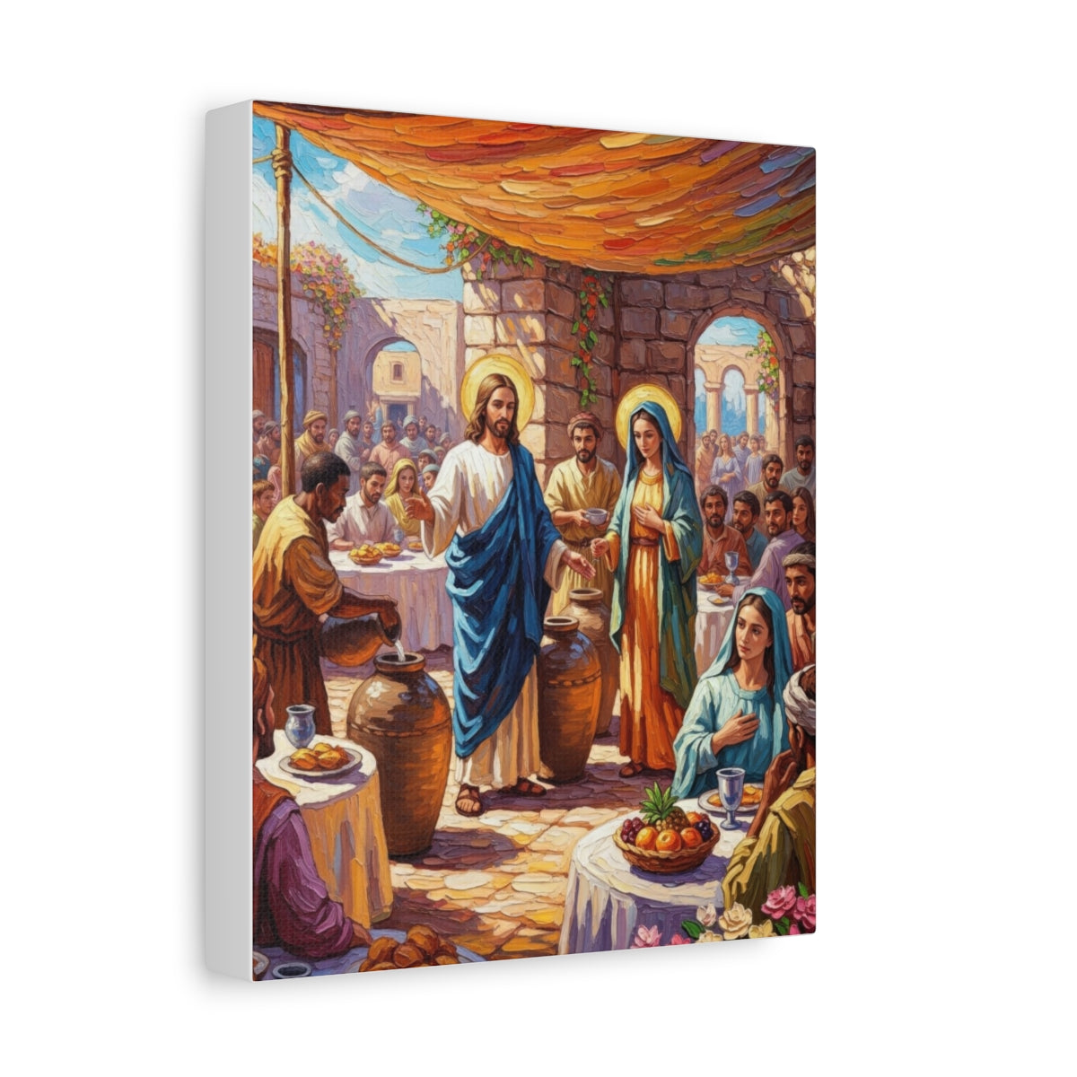 The Wedding At Cana - Canvas Gallery Wraps
